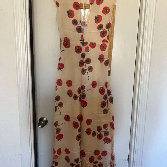 Vintage Lover Bias Cut Maxi Dress Roma - Picture 4 of 4